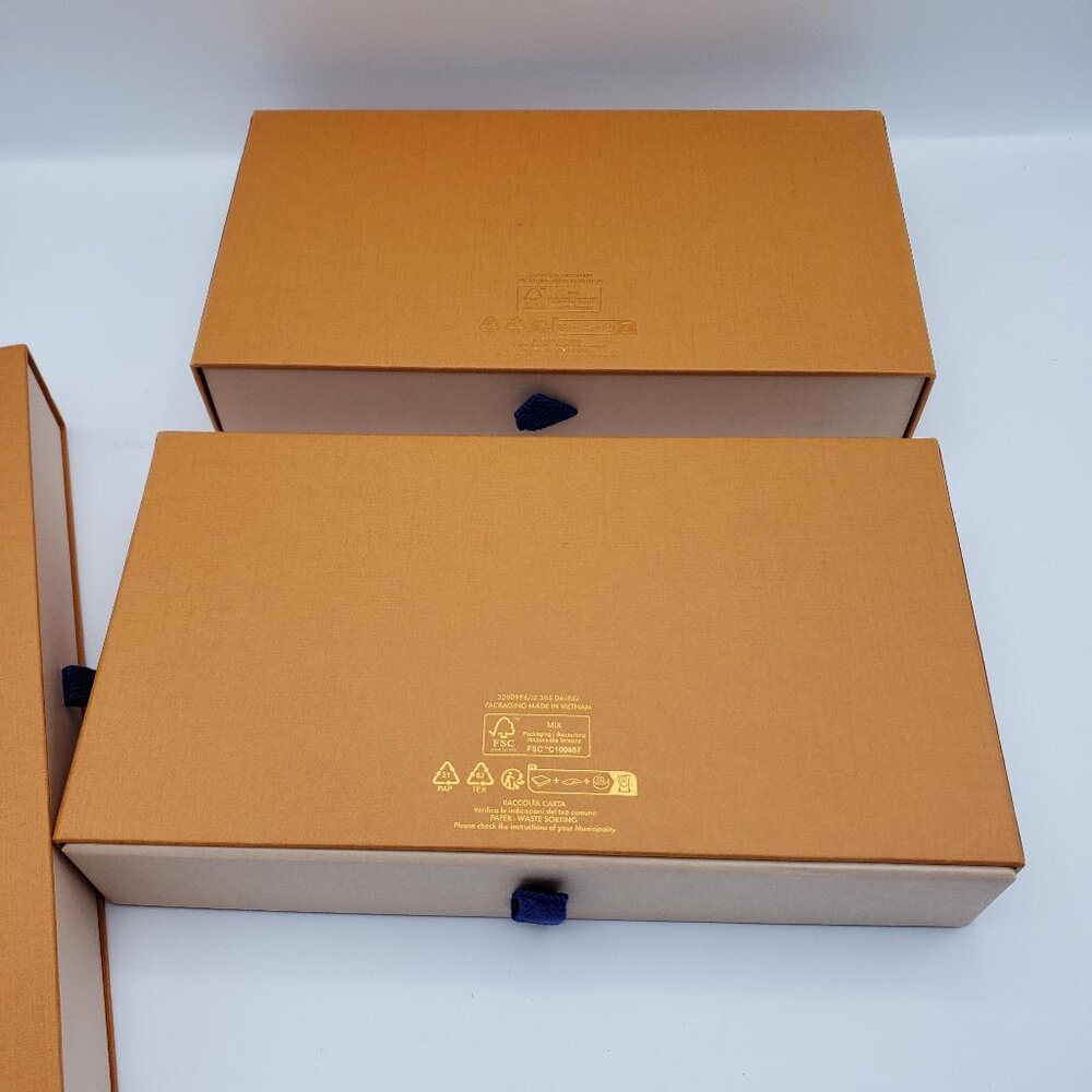 100% authentic Louis vuitton Set of 3 Boxes for Wallet & Pouches - Picture 7 of 11